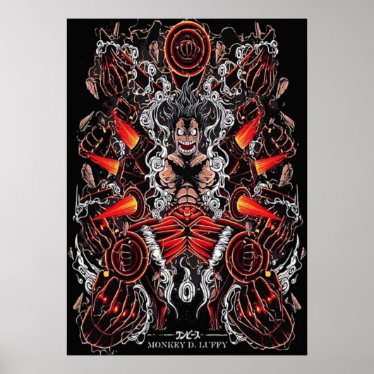 Monkey d Luffy Poster (Vorne)