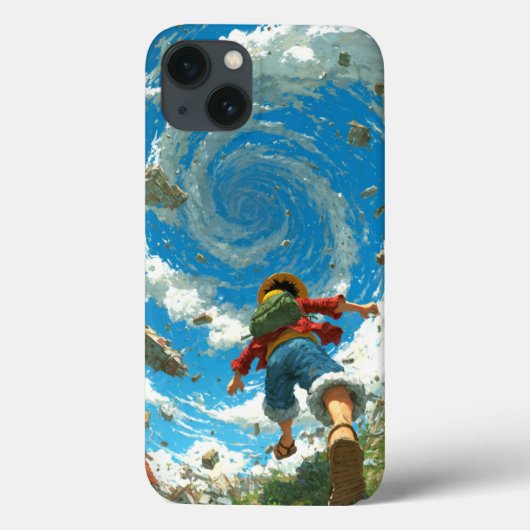 Monkey D. Luffy: Sky Island Adventure Art Case-Mate iPhone Hülle (Rückseite)
