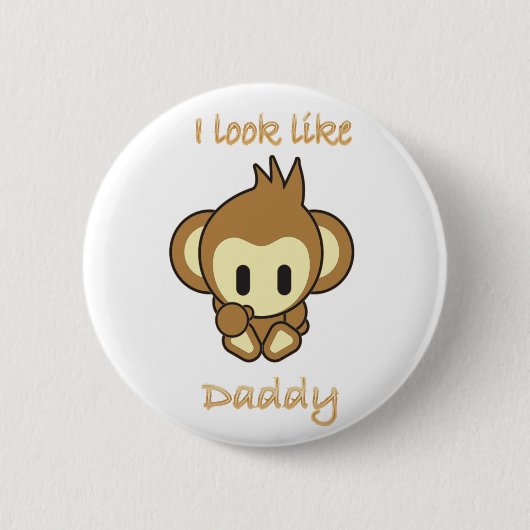 Monkey.daddy Button (Vorderseite)