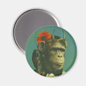 Monkey Demon Magnet (Vorderseite/Rückseite)