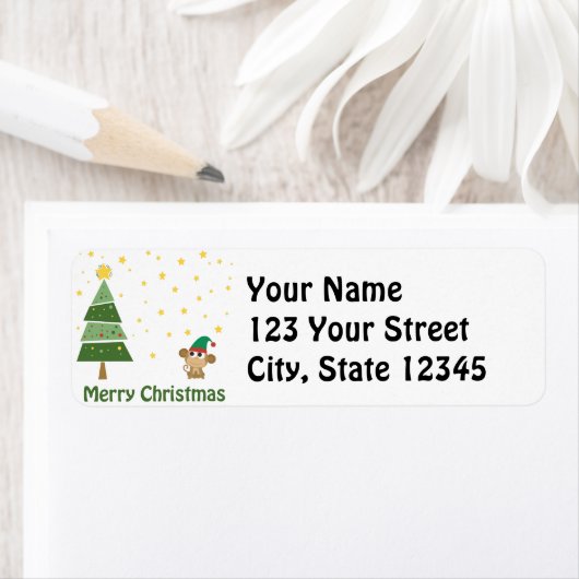 Monkey Elf Christmas Scene (Insitu)