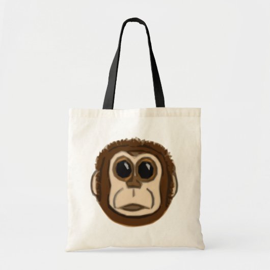 Monkey Face Tote Bag Tragetasche (Vorne)