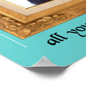 Monkey Family Tree Funny Print Poster Sign Spaß (Ecke)