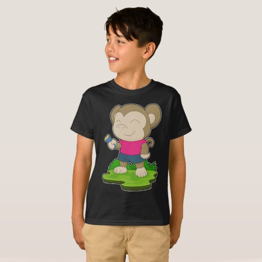 Monkey Flashlight T-Shirt (Vorne ganz)