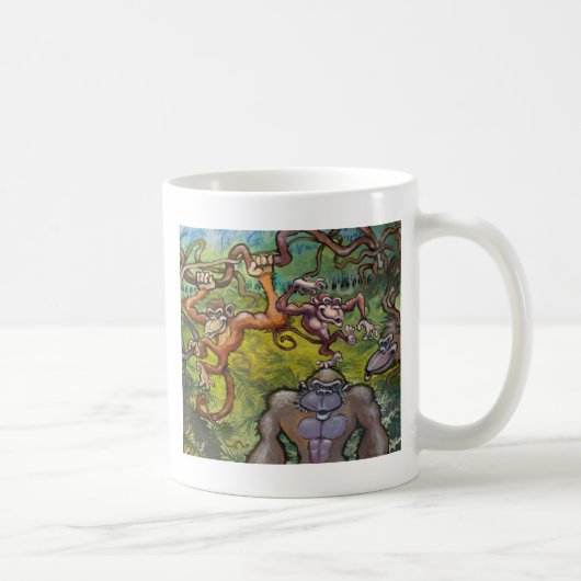 Monkey Fun Kaffeetasse (Rechts)