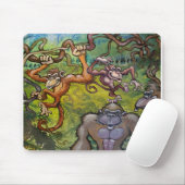 Monkey Fun Mousepad (Mit Mouse)