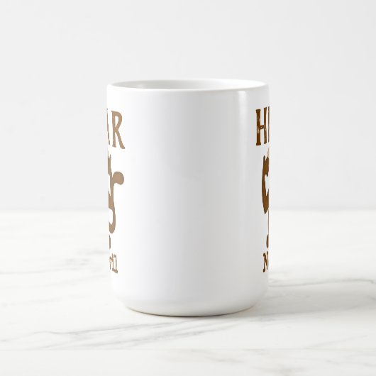 Monkey Funny Hear No Evil Kaffeetasse (Mittel)