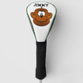 MONKEY FUNNY PERSONALISIERT GOLF TREIBERDECKE GOLF HEADCOVER (Vorderseite)