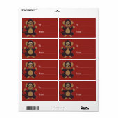 Monkey Gift Label (Vorne)