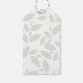 Monkey Gift Tag Geschenkanhänger (Rückseite)