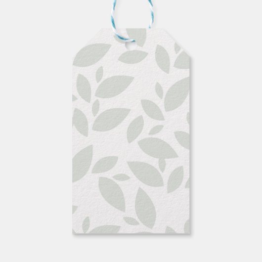 Monkey Gift Tag Geschenkanhänger (Rückseite)