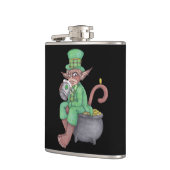 Monkey Gnome Leprechaun Flask Flachmann (Links)