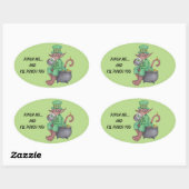 Monkey Gnome Leprechaun Stickers (Blatt)