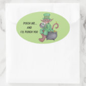 Monkey Gnome Leprechaun Stickers (Tasche)