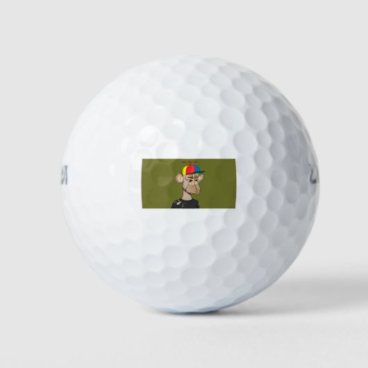 Monkey 🐵 golfball (Vorderseite)