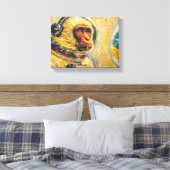 Monkey Gone to Heaven-8 Leinwanddruck (Insitu (Schlafzimmer))
