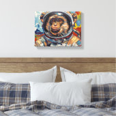 Monkey Gone to Heaven-9 Leinwanddruck (Insitu (Schlafzimmer))