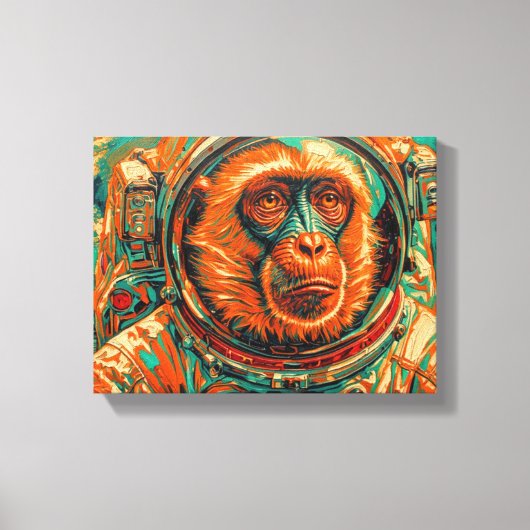 Monkey Gone to Heaven Leinwanddruck (Vorderseite)