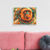 Monkey Gone to Heaven Leinwanddruck (Insitu (Wohnzimmer))