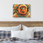 Monkey Gone to Heaven Leinwanddruck (Insitu (Schlafzimmer))