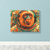 Monkey Gone to Heaven Leinwanddruck (Insitu (Holzboden))