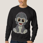 Monkey Gorilla Sweatshirt (Vorderseite)