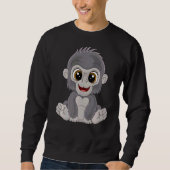 Monkey Gorilla Sweatshirt (Vorderseite)