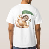 Monkey Graphic Men's T - Shirt - Spaß Lässig Style (Rückseite)
