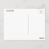 Monkey Greeter Postkarte (Rückseite)