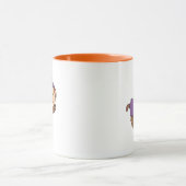 Monkey Halloween Hexenkids Hexenkostüm Tasse (Zentrum)