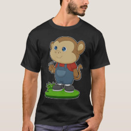 Monkey Handwerker Hammer T-Shirt