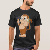 Monkey Handyman Hammer T-Shirt (Vorderseite)