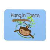 Monkey Hang in There Magnet (Horizontal)