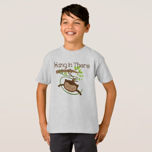 Monkey Hang in There T-Shirt (Vorne ganz)