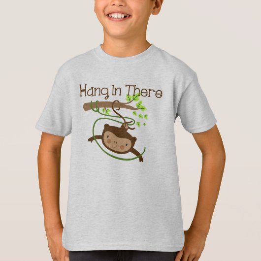 Monkey Hang in There T-Shirt (Vorderseite)