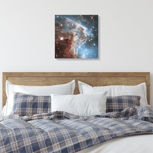 Monkey Head Nebula Leinwanddruck (Insitu (Schlafzimmer))