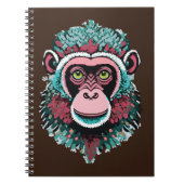 Monkey Head Notizblock (Vorderseite)
