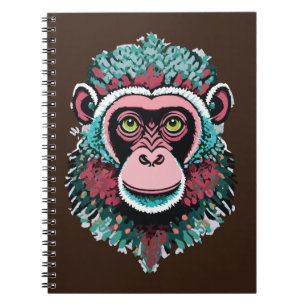 Monkey Head Notizblock