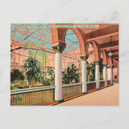 Monkey House, Forest Park, St. Louis Missouri Postkarte