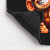 Monkey If You See Me Smiling It's Because I'm Thin Mousepad (Ecke)