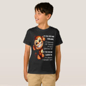 Monkey If You See Me Smiling It's Because I'm Thin T-Shirt (Vorne ganz)