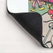 Monkey Island - Pop Arts - Hot Pink Das Abenteuer Mousepad (Ecke)