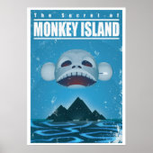 Monkey Island Travel Poster (Vorne)