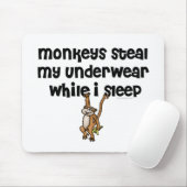 Monkey Joke Mousepads (Mit Mouse)