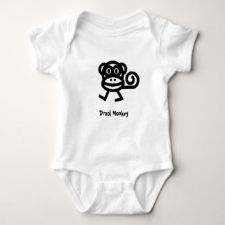 monkey.jpg, Geifer-Affe Baby Strampler