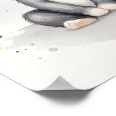 Monkey Jungle Kinderzimmer Poster (Ecke)