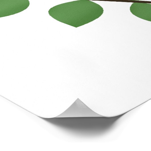 Monkey Jungle Safari Poster (Ecke)