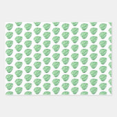 Monkey Jungle Wrapping Paper Set Geschenkpapier Set (Vorderseite 2)