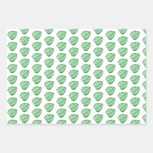Monkey Jungle Wrapping Paper Set Geschenkpapier Set (Vorderseite 2)