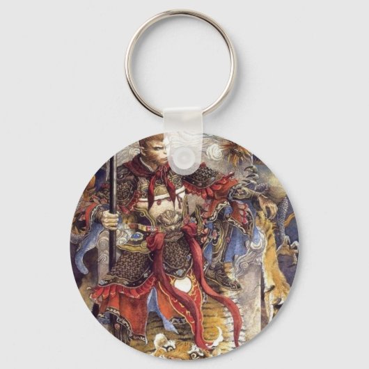 Monkey_King_by_EastMonkey Schlüsselanhänger (Vorderseite)